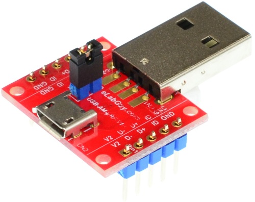 USB 2 Type A Male to micro USB2.0 Type B Female adapter